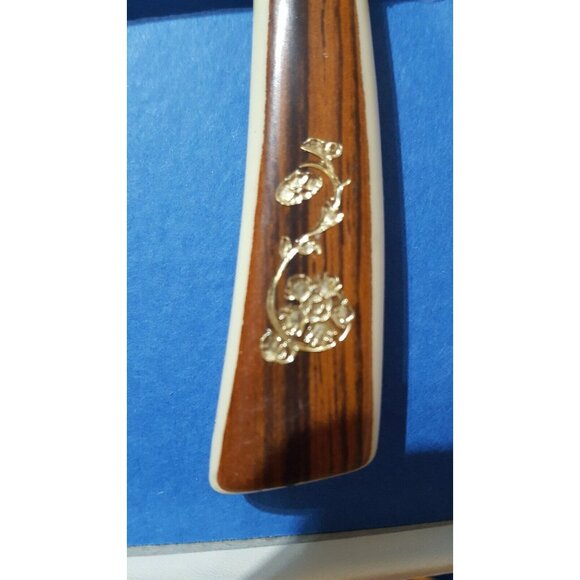 Sheffield English Blades 18 Piece Golden Prestige Cutlery Set Solid Stainless - Picture 8 of 11